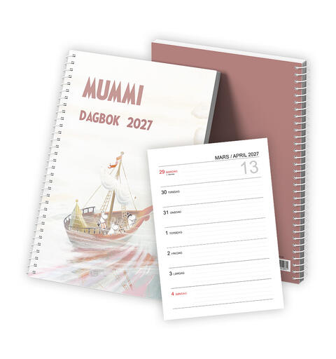 Mummi Dagbok 2027 Kalender 2027
