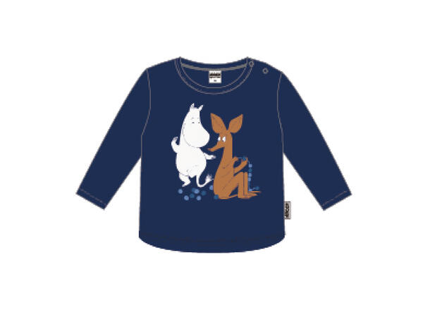 Mummi Genser - Eventyr Mørkeblå Babyklær fra Mummi 