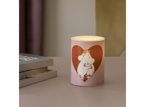 Mummi LED-lys - Hjerte 10 cm