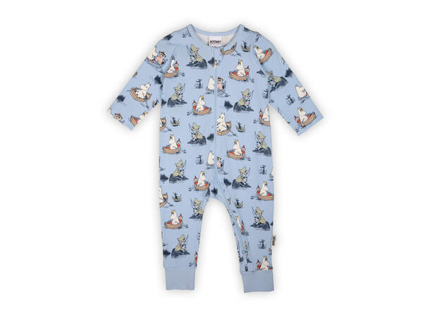 Mummi Pyjamas - Båtfolk Blå Babyklær fra Mummi 