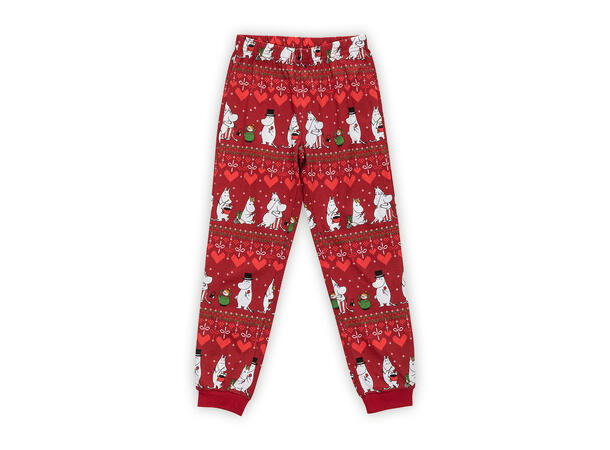 Mummi Pyjamas - Vinterhjerte Rød Barneklær fra Mummi