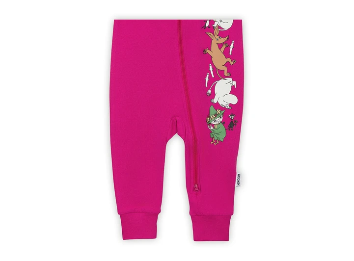 Mummi Pyjamas - Virrvarr Fuksia 62 Babyklær fra Mummi 