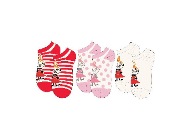Mummi Sokker - Lille My 3 PK Rød Barneklær fra Mummi 