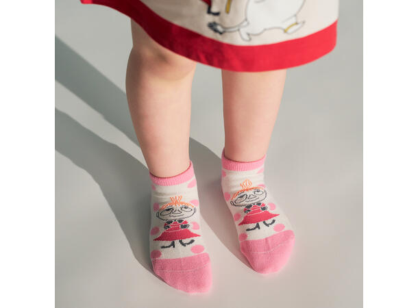 Mummi Sokker - Lille My 3 PK Rød Barneklær fra Mummi 