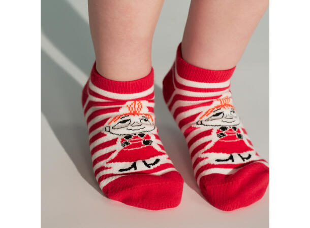 Mummi Sokker - Lille My 3 PK Rød Barneklær fra Mummi 
