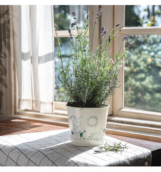 Mummi blomsterpotte - Off-white Hageting