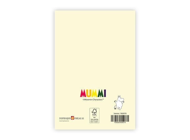 Mummi dobbeltkort- Det er din dag 17 cm  Mummi 