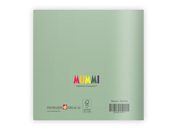 Mummi dobbeltkort - Jeg er så 12 cm Mummi