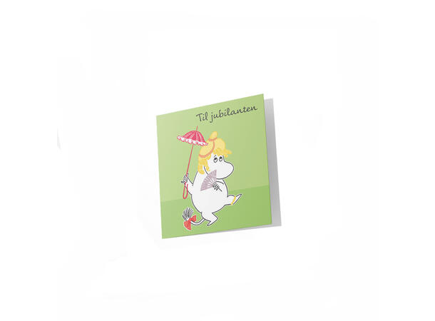 Mummi dobbeltkort - Til jubilanten 7,5 cm Mummi