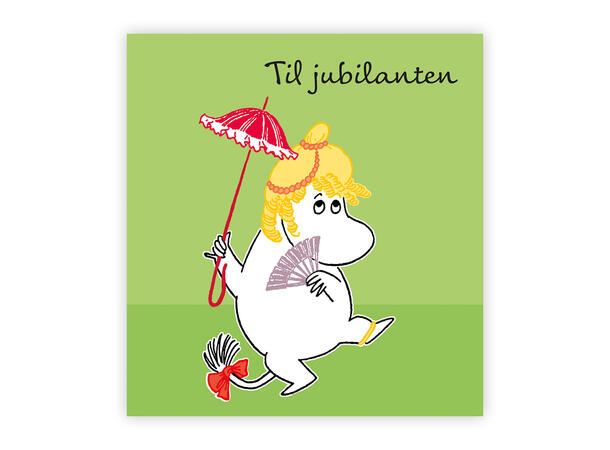 Mummi dobbeltkort - Til jubilanten 7,5 cm Mummi 