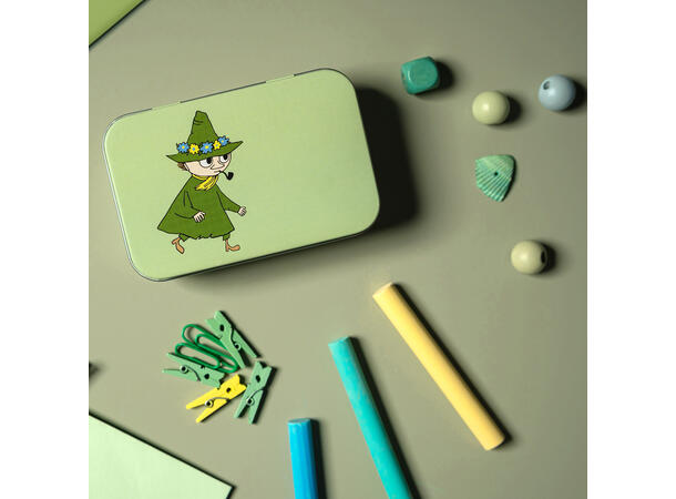 Mummi oppbevaringsboks - Snusmumrikken Grønn