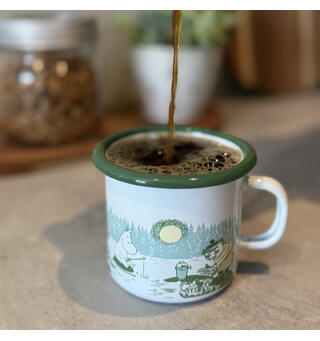 Mummikopp Emalje - Sommerfiske 2,5 dl Norsk Edition