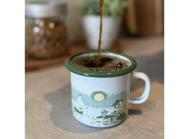 Mummikopp Emalje - Sommerfiske 2,5 dl Norsk Edition 