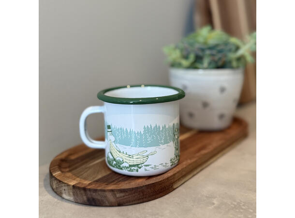 Mummikopp Emalje - Sommerfiske 2,5 dl Norsk Edition 