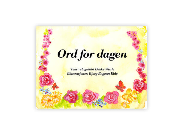 Ord for dagen - Evighetskalender Evighetskalender 365