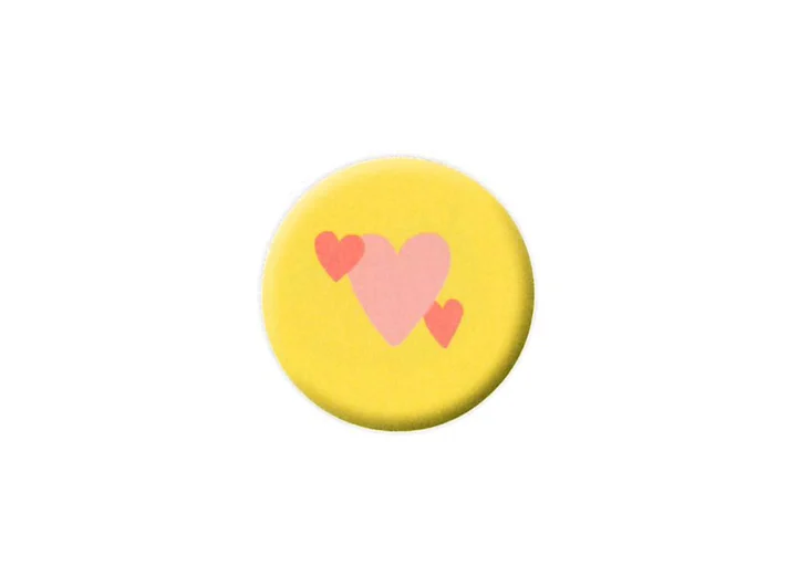 Pickmotion magnet  Hearts 3,2 cm 