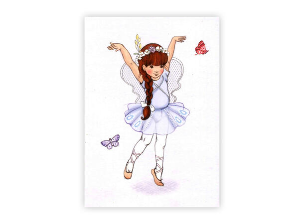 Belle & Boo - Postkort Butterfly A6 
