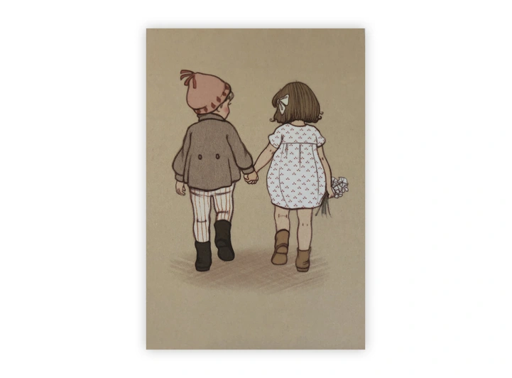 Belle & Boo - Postkort Together A6 