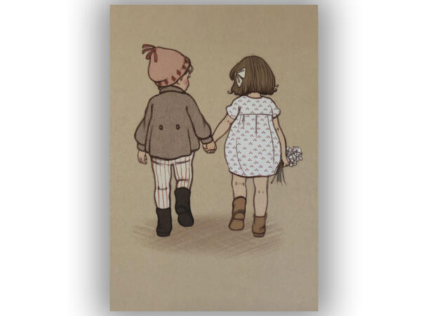 Belle & Boo - Postkort Together A6