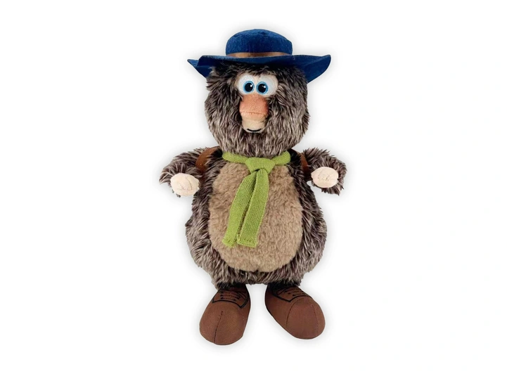 Flåklypa - Ludvig bamse 30 cm 