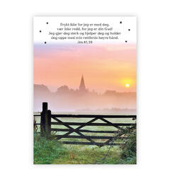 Kristent postkort - Frykt ikke for jeg A6 postkort