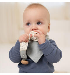 Mummi - Smokkeklemme blå