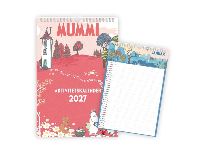 Mummi Aktivitetskalender 2027 Kalender 2027 