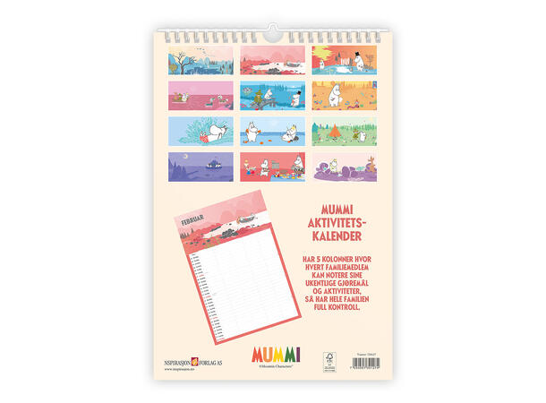 Mummi Aktivitetskalender 2027 Kalender 2027