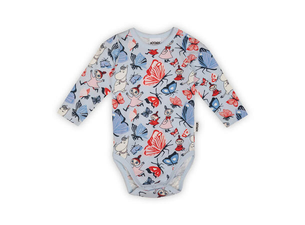 Mummi Body - Sommerfugl Blå Babyklær fra Mummi 
