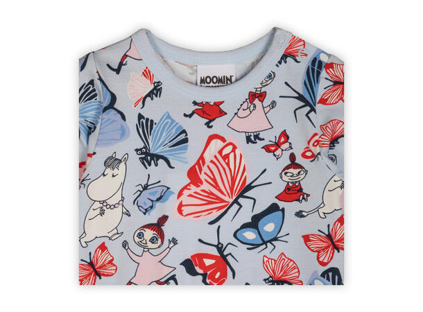 Mummi Body - Sommerfugl Blå Babyklær fra Mummi 