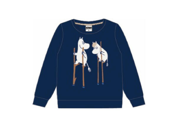 Mummi Collegegenser - Eventyr Blå Barneklær fra Mummi 