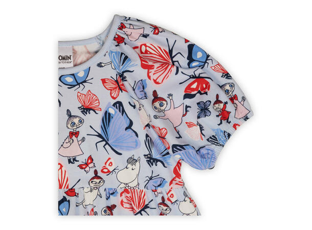 Mummi Kjole - Sommerfugl Blå Barneklær fra Mummi 