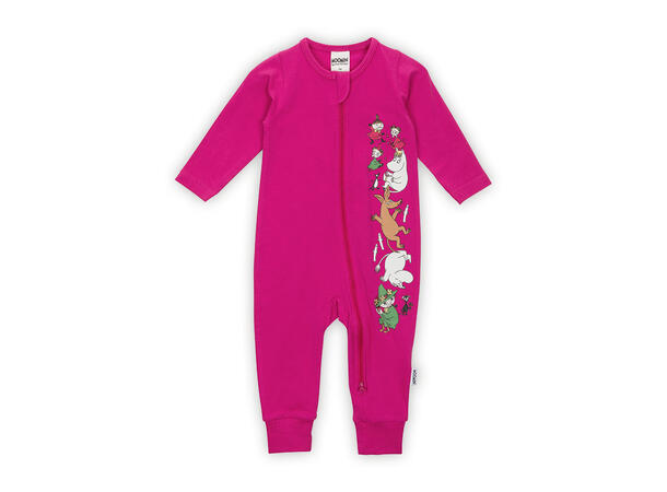 Mummi Pyjamas - Virrvarr Fuksia Babyklær fra Mummi