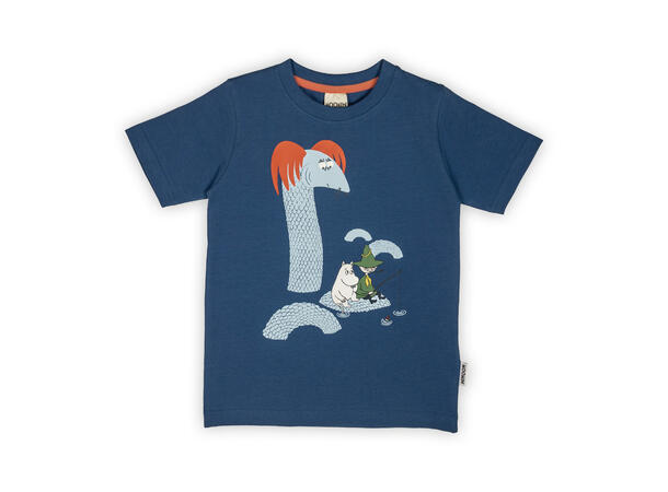 Mummi T-Skjorte - Fiskere Blå Barneklær fra Mummi 