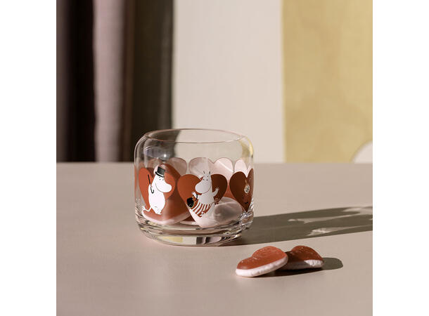 Mummi Telysholder - Hjerte 8cm