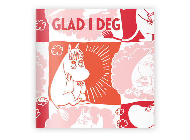 Mummi dobbeltkort - Glad i deg 7,5 cm Mummi