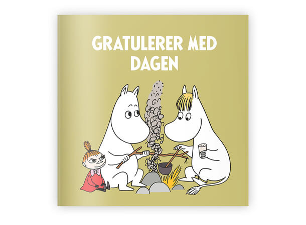Mummi dobbeltkort - Gratulerer 12 cm Mummi