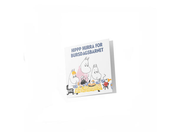 Mummi dobbeltkort - Hipp hurra for 7,5 cm Mummi