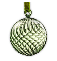 Muurla glasskule - Skog 6cm