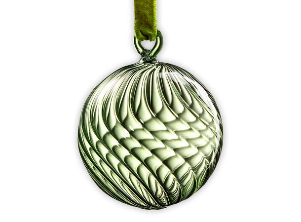 Muurla glasskule - Skog 6cm