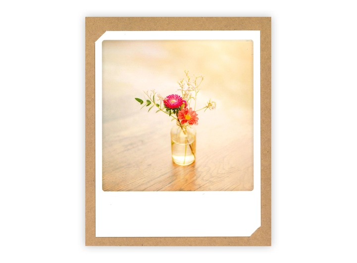Pickmotion doble kort - Flowers Pickmotion - Doble kort 