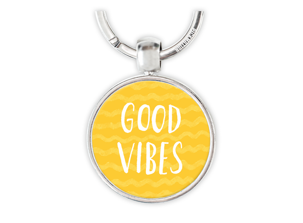Pickmotion nøkkelring - Good vibes