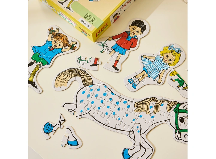Pippi Langstrømpe - Stablepuslespill 