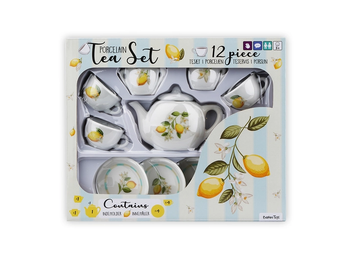 Barbo Toys - Porselen tesett sitron 