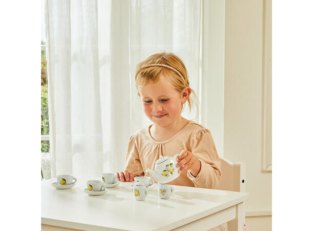 Barbo Toys - Porselen tesett sitron