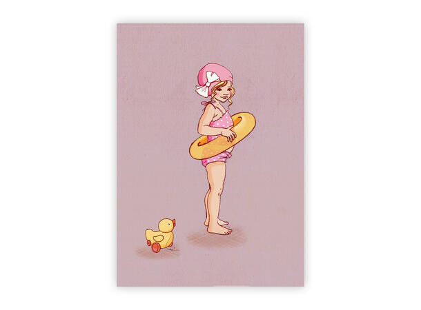 Belle & Boo - Postkort Mermaid A6 