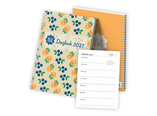 Blafre Dagbok 2027 Kalender 2027 