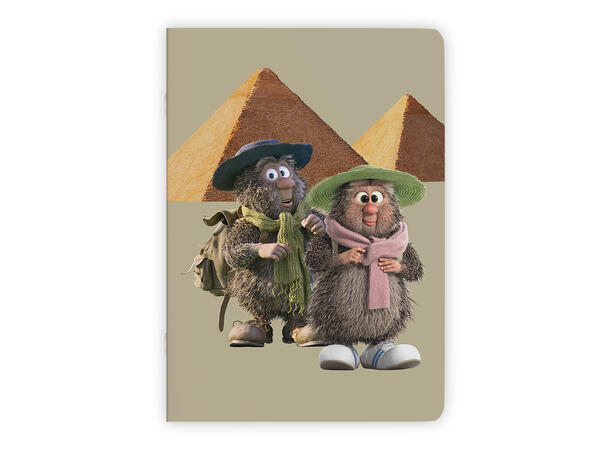 Flåklypa Notatbok 3pk - Soft cover 15x21 cm