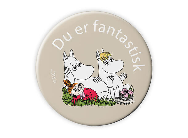 Magnet  Mummi - Du er fantastisk 5,6 cm