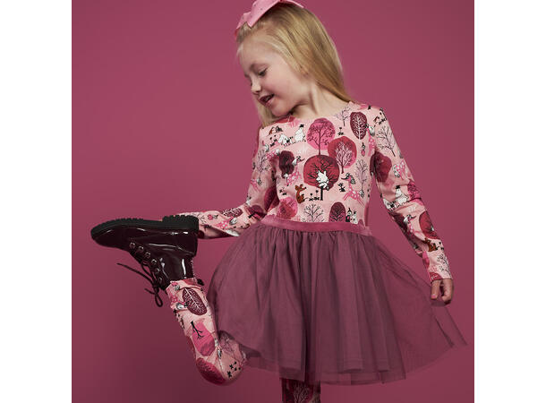 Mummi Kjole - Hvisking Rosa Barneklær fra Mummi